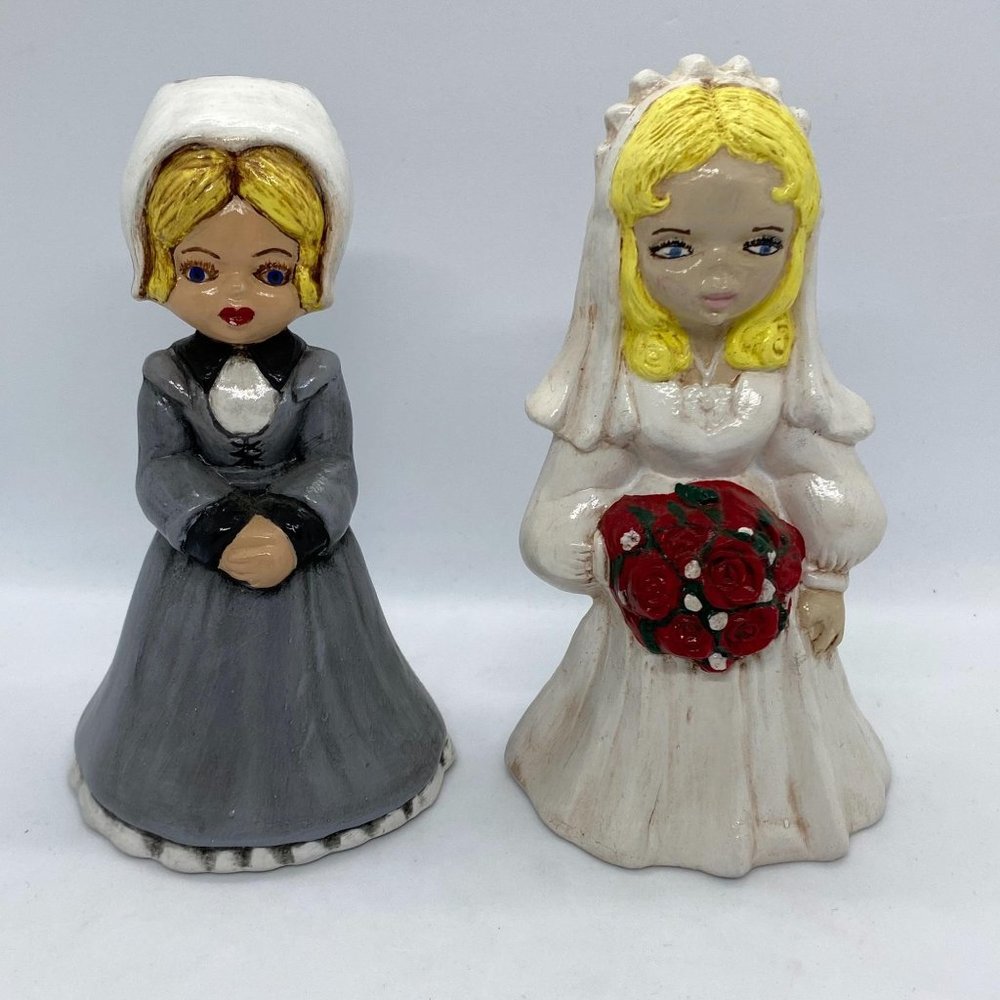 Duncan Enterprises Nun/Bride Painted Ceramic Molds
